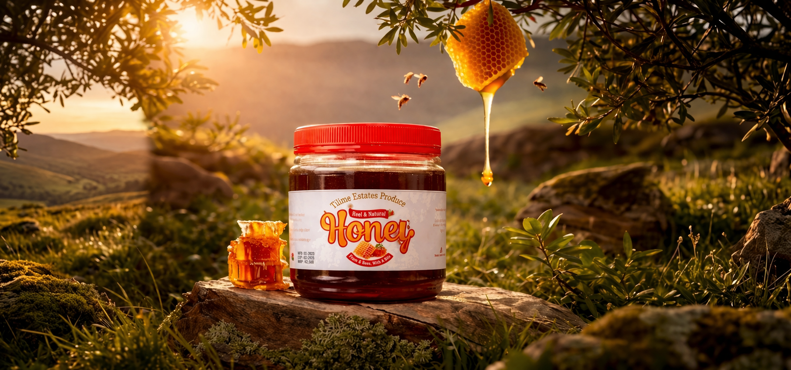 Tilime Honey hero background